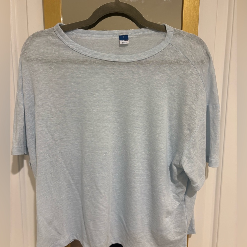 Old Navy Sky Blue Short Sleeve Tee